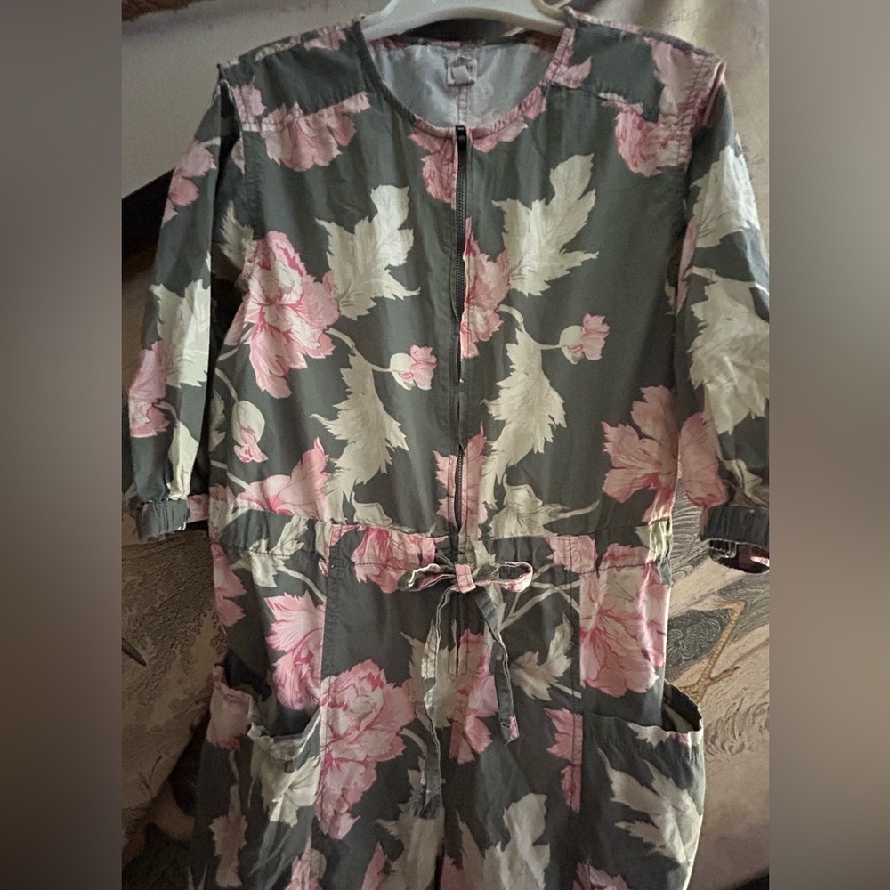 * Rebecca Taylor La Vie Floral Jumpsuit SZ Medium Damage *